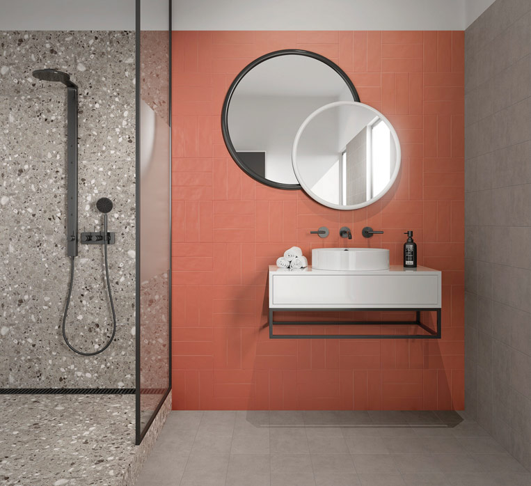 Carrelage salle de bains - A2
